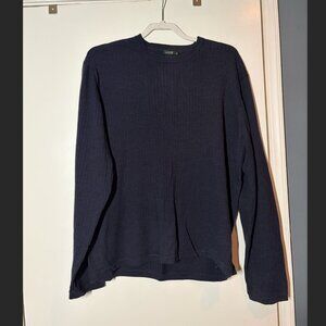 J Crew Sweater Men’s XL Medium Merino Wool Blend Crew Neck Pullover